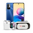 thumbnail image 1 of Xiaomi Redmi Note 10 5G Dual Sim 128 GB Azul Nocturno 8 GB RAM + 3 Regalos (Smartwatch, Lentes VR Box y Audífonos), 1 of 5