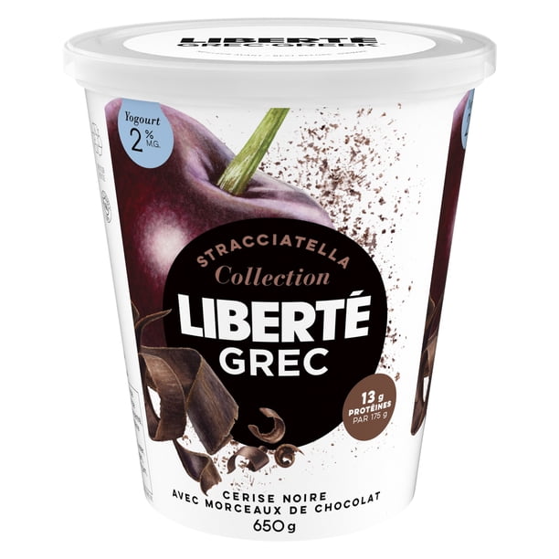 りー　1100g×2個 Liberte Greek 2Mf Cherry Choc 650G - Walmart.ca