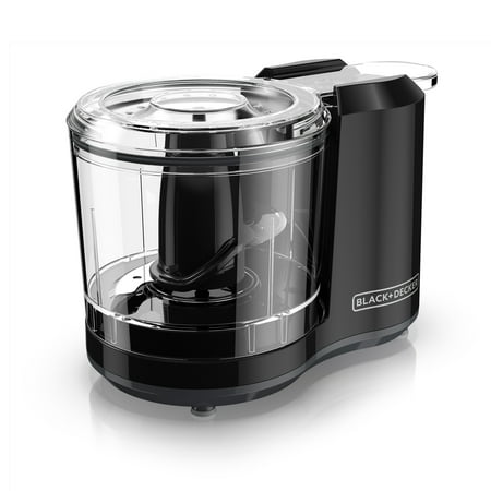 BLACK+DECKER 1.5-Cup One-Touch Electric Food Chopper, Black,