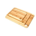 thumbnail image 2 of Imperial Home 3 pc Bamboo Cutting Board with Holder, 2 of 8