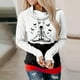 thumbnail image 3 of Blusa de manga larga con estampado de Halloween informal a la moda para mujer, jersey con capucha, Tops, sudadera Fridja  fjkfkj4960, 3 of 5
