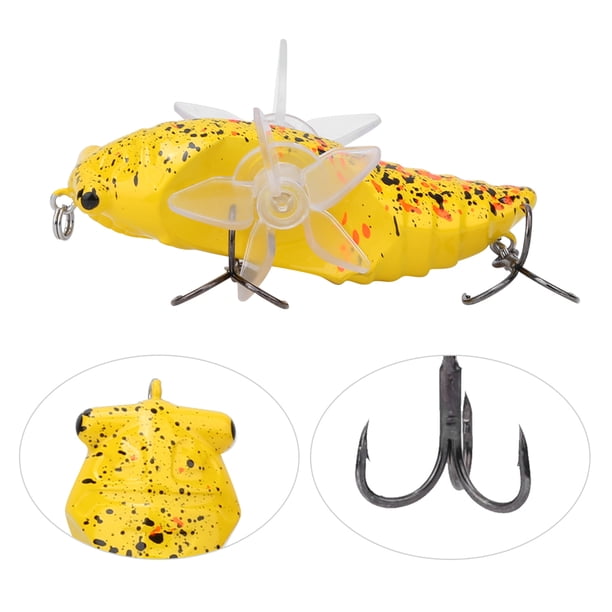 CEBO DE PESCA CON FORMA BIÓNICA, Señuelo DURO PARES CEBO DE PESCA CON FORMA DE CIGARRA BIÓNICA Señuelo Señuelos Señuelos De PESCA BIODICOS CON GIRATORIOS Hélice