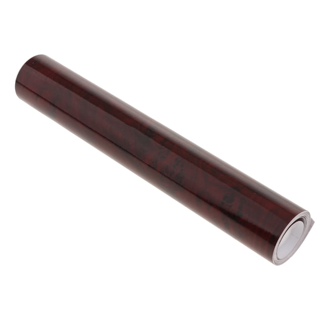 Hoja de Calcomanías de Vinilo Cola Textura de Madera 11.81x78.74