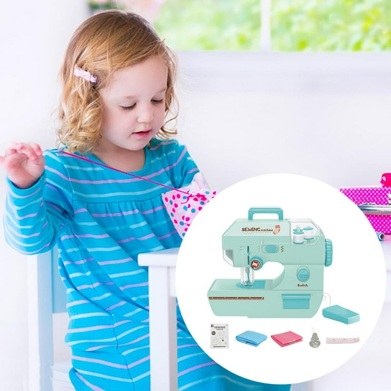 Mini Sewing Machine - Kids Sewing Machine With Built-In Stitches - Double  Threads Mending Machine With Foot Pedal For Beginners Travel Gift Kids  Women 