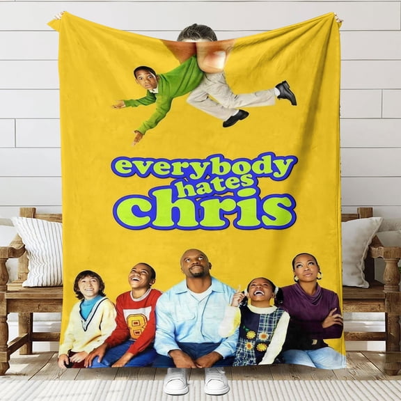 Everybody Still Hates Chris Throw Blanket Gifts for Fans Lover Girls Boys Women Present Hoodie Him Bed 60"x80"