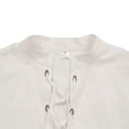 thumbnail image 4 of Camisa CARUHIF Renaissance Pirate Medieval Vikingo de lino para hombre, 4 of 6