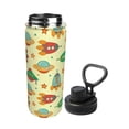 thumbnail image 2 of Fotbe Colorful Outer Space Pattern 18 Oz Sports Insulated Kettle Vacuum Cup Stainless Steel Travel Mug Cup Thermal Flask,Insulated Kettle for Cycling Gym Basketball Outdoor, 2 of 7