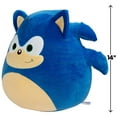 thumbnail image 2 of Squishmallows Original Sonic The Hedgehog Large 14-Inch Sonic Plush - Ultrasoft Official 2026 Jazwares Sonic Movie Plush - Gift for Kids, Girls & Boys, 2 of 5