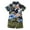 Navy Blue, variant on GYRATEDREAM Boys Shorts Set Summer Outfits Clothes Button Down Short Sleeve Shirt and Shorts Set Hawaii Shirts Sets for 3-4Y