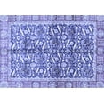 thumbnail image 1 of Ahgly Company Indoor Rectangle Oriental Blue Traditional Area Rugs, 5' x 7', 1 of 4