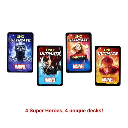 Mattel - UNO Ultimate Marvel Card Game