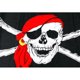 thumbnail image 4 of 2 piezas Decoración de Halloween Colgante de Halloween Bandera decorativa Suministros para fiestas Calavera, 4 of 4