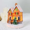 thumbnail image 2 of Advancent Iluminación de Navidad, casa pequeña, paisaje, ventana, ornamento, Multicolor, miniatura, regalo para niños, decoración de escritorio, Kits de decoración para fiestas Tipo 2 Advancent HA068056-02, 2 of 6