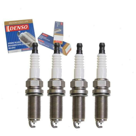 4 pc DENSO Iridium Long Life Spark Plugs compatible with Kia Sportage 2.4L L4 2011-2017