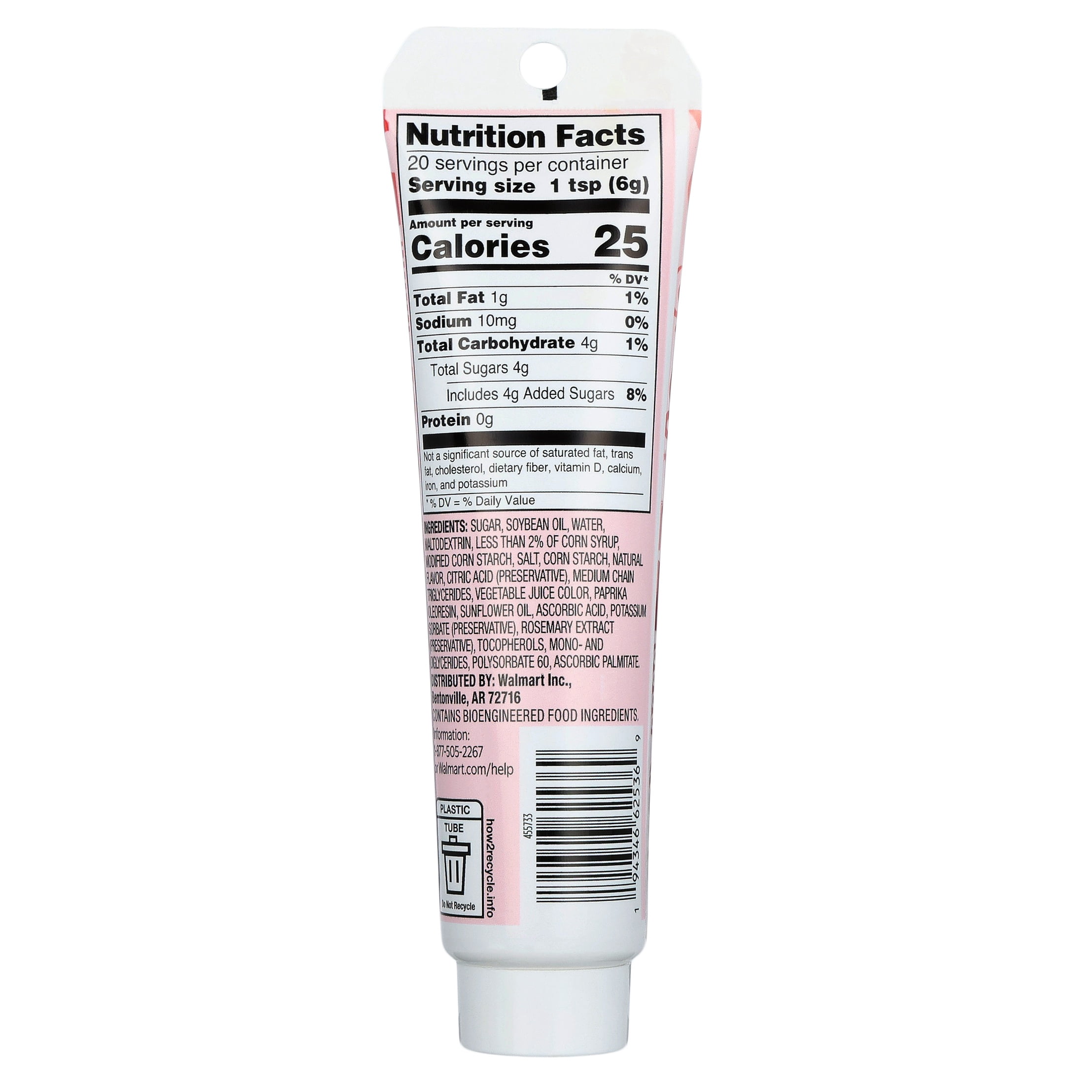 Great Value Decorating Icing, Red, 4.25 oz