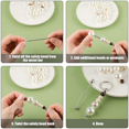 thumbnail image 3 of 150Pcs Blank Beadable Keychain Bars,Metal DIY Bead Keychain Bar Charms Eady Detachable Key Chain Making Accessories, 3 of 6