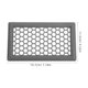 thumbnail image 2 of unbranded Rejilla De Malla Para Ventilación Lateral Universal Para Autos Y Embarcaciones Color Gris, 2 of 8