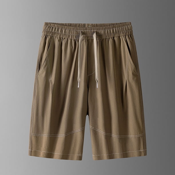 pstuiky Pantalones cortos de gimnasio para hombre, Pantalones cortos casuales, transpirables y de uso diario para hombre, para playa y exteriores Pantalones cortos cargo