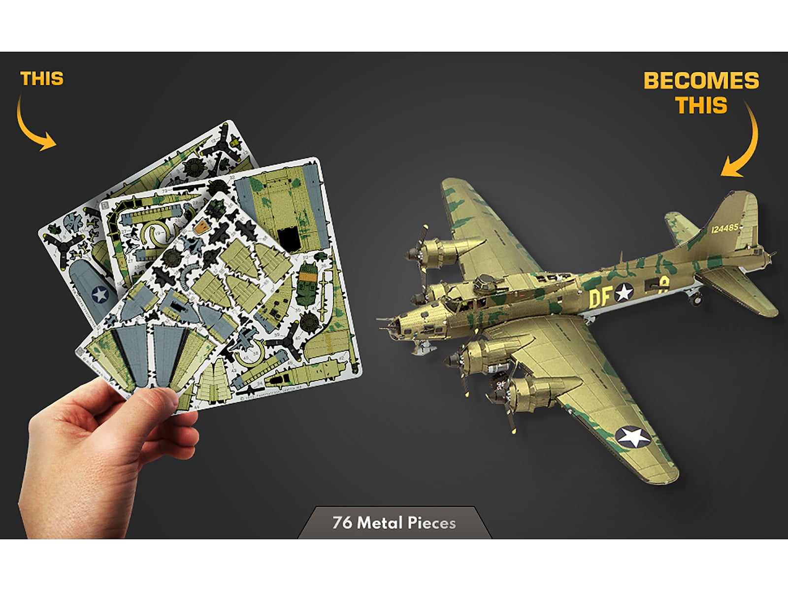 Boeing B-17 Flying Fortress Bomber Aircraft 