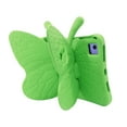 thumbnail image 3 of Cowithday for iPad Mini 5/Mini 4/Mini 3/Mini 2/Mini 1 Kids Girls Case with Kickstand Soft EVA Foam Lightweight Shockproof Handle Stand Cover for iPad Mini 5th/4th/3rd/2nd/1st Gen 7.9", Green Butterfly, 3 of 7