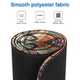 thumbnail image 7 of Functional Artwork: Mandala Design Mouse Mat - Cute, Small Size, Non-Slip, Stitched Edge, Waterproof - Perfect for Women's Office (31.5x11.8 Inch), 7 of 7