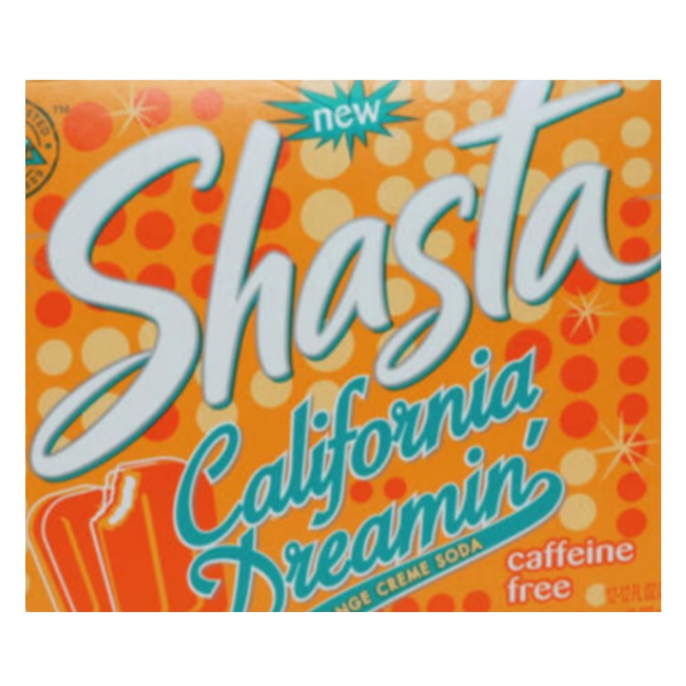Shasta California Dreamin' Soda - 24 Cans