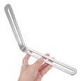 thumbnail image 2 of Miangastore 2 Pcs Support Réglable en Acier Inoxydable L Équerre d'Angle Droit pour Étagères Support d'Angle 90 Degrés, 2 of 9