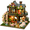 Fairy Garden, variant on Alnwick Castle Miniature House 3D Puzzle with LED Lights Arts and Crafts Home Decor