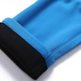 thumbnail image 4 of Xfvqtps Snow Pants Plush Lined Waist Elastic Zipper Pockets Color Blocking Thermal Warm Waterproof Winter Trouser Pants Sky Blue, 4 of 5