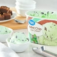 thumbnail image 2 of Great Value Mint Chip Ice Cream, 48 fl oz, 2 of 8