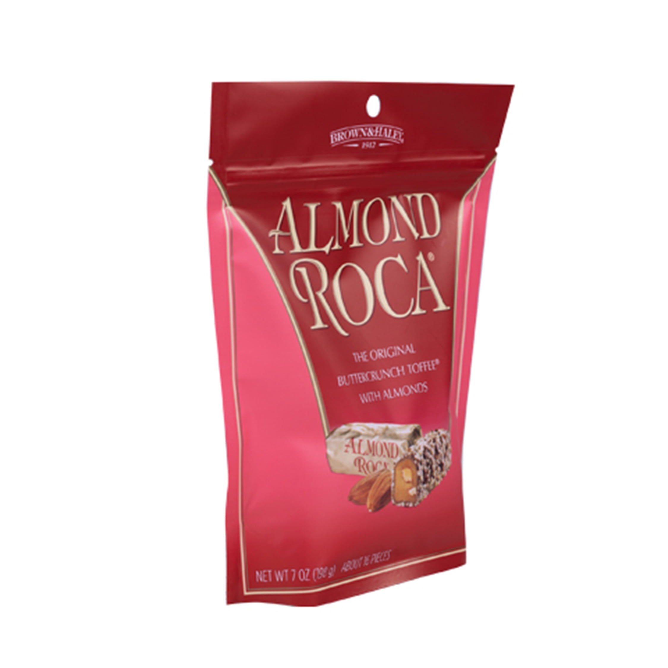 Brown & Haley Almond Roca The Original Buttercrunch Toffee with Almonds, 7 oz