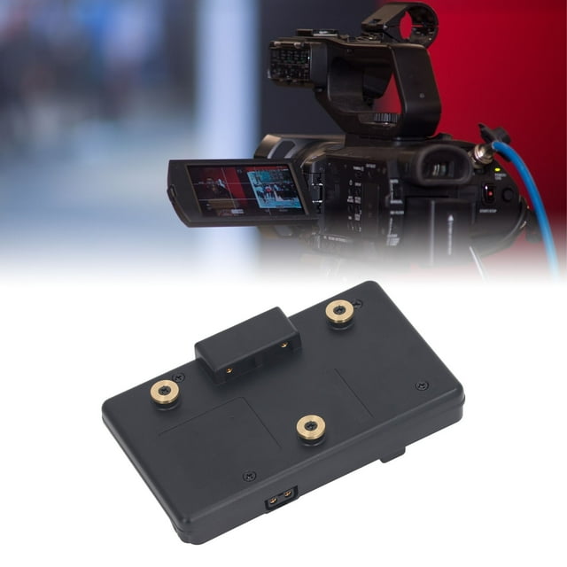 V Mount Battery Adapter Plate, Lightweight Efficient V Mount To for Anton Converter Safe for Camera