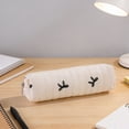 thumbnail image 4 of Estuche para lápices con lazo suave para niñas: lindo estuche de papelería con gran capacidad, textura suave y lechosa, organizador de bolígrafos de una sola capa para la escuela, el aula y el u, 4 of 6