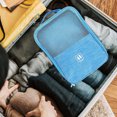 thumbnail image 2 of GOOHOCHY Bolsa de viaje para zapatos, impermeable, organizador multifuncional para viajes (azul), 2 of 8