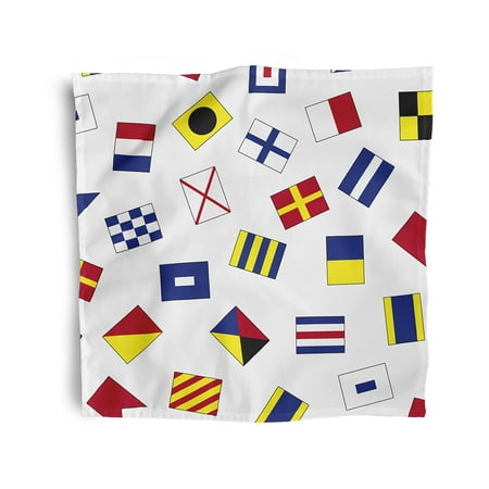 

Simply Daisy 18 x 18 Red Multi All Over Toss Larger Napkins Set of 4