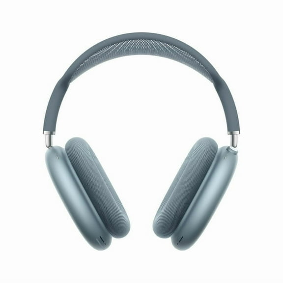 Restored Apple AirPods Max Wireless Over-Ear Headphones, Pro-Level Active Noise Cancellation, Transparency Mode, Personalized Spatial Audio, USB-C Charging, Bluetooth Headphones for iPhone - Blue