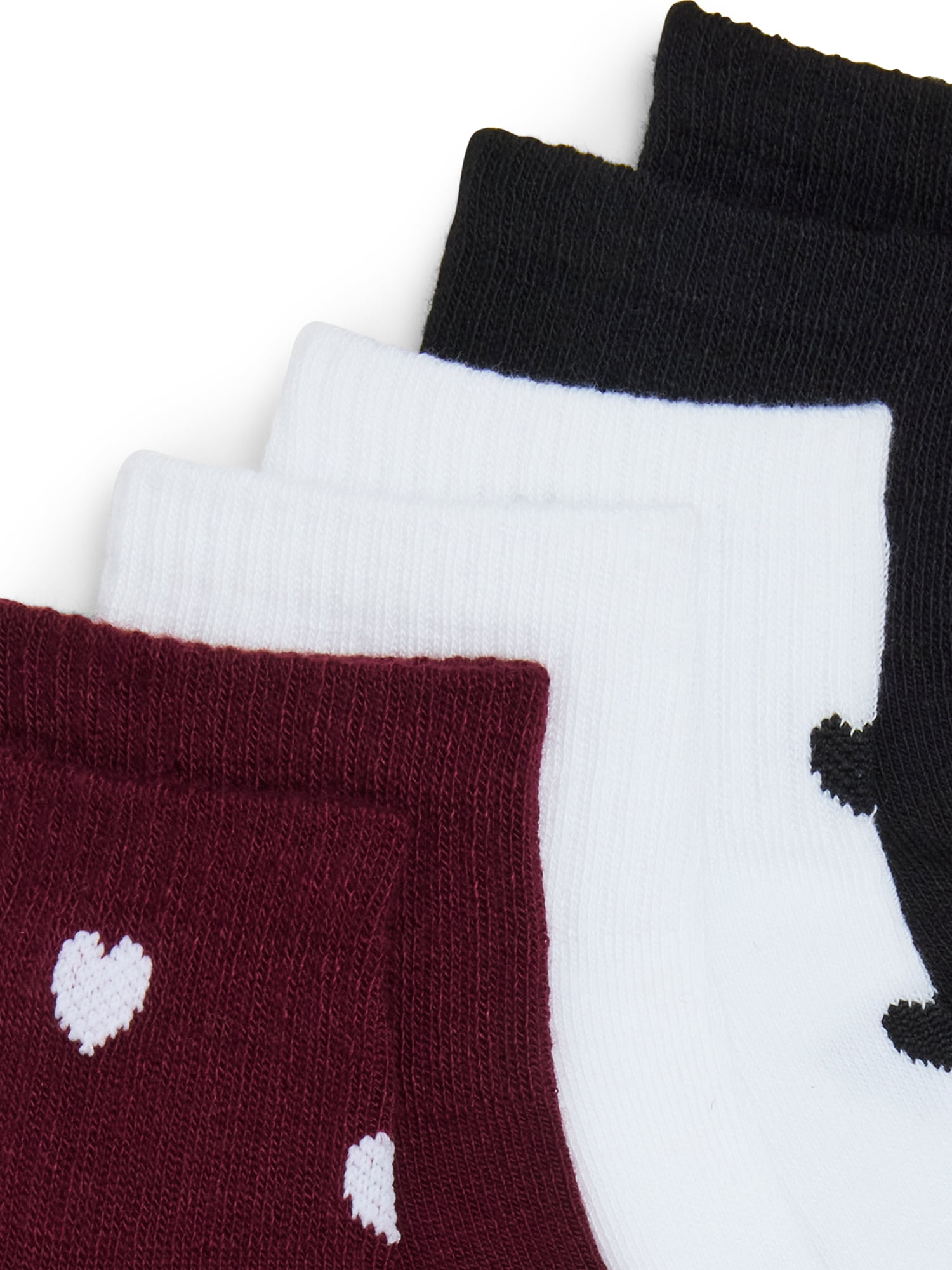 Madden NYC Women's Quarter Sock, 6-Pack, Fits Shoe Size 5-10