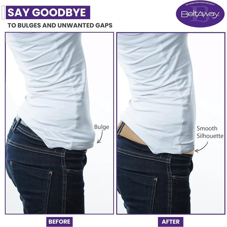 Beltaway No Show Elastic Belt for Women, Adjustable Slim  display picture 2