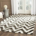 thumbnail image 2 of Safavieh Dip Dyed Ivory Contemporary Rug - Square 7', 2 of 2
