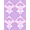 Pink Purple, Pattern 16, variant on ODIKA Pink Clusters Whimsical Stars Ombre Gradient Watercolor Large Confetti Refined Foldable Easy Care for King Size Bedroom, Master Suite, Under Bed