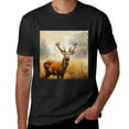 thumbnail image 2 of Wildlife, rural flower landscape, design shirt, artistic display, T-shirt, lover gift, casual and breathable men, women, boys, girls, children, 2 of 4