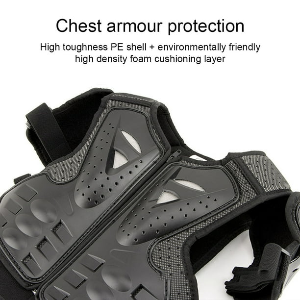 Soidarity Armadura de cuerpo completo para chico, traje protector