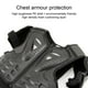 thumbnail image 5 of Armadura de cuerpo completo Wosthever para chico traje de Motocross chaleco Protector Negro, 5 of 6