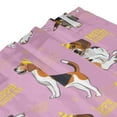 thumbnail image 4 of Shower Curtain, Beagle Dog happy birthday Waterproof Fabric Plastic Shower Curtain, Drying Fast Bathroom Curtain with 9 Buttonholes, Ruffle Shower Curtain 60x72in, 4 of 8