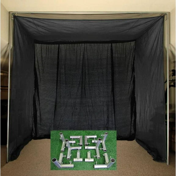 Cimarron 5x10x10 Clubhouse Golf Net with Frame Kit