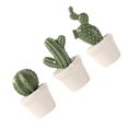 thumbnail image 5 of Monyance Cactus Ornament 3pcs Artificial Succulent Plants Fake Cactus Plants Simulated Resin Succulent Plants for Home Office (Random Style)(2.17X2.17X4.72Inches), 5 of 10