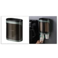thumbnail image 3 of Portavasos de papel desechable, dispensador de agua automático, portavasos, hogar, oficina, ahorro de espacio, estante de almacenamiento de vasos mont , Doble Verde Doble perfecl dispensador de portavasos, 3 of 8