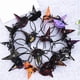thumbnail image 2 of Sombrero de bruja de telaraña de Halloween, banda para el pelo, diadema para Festival, fiesta de calabaza, uso prolongado Fivean unisex, 2 of 2