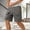 Dark Gray, variant on Cargo Shorts Qiggri Men Solid Color Casual Fashion With Pockets Lacing Waist Short Pants Mens Work Shorts