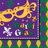 Masquerade Mardi Gras Paper Luncheon Napkins, 6.5in, 16ct